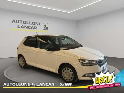 Usata Skoda Fabia 75 CV (55 kW) 2018 Bianco Berlina