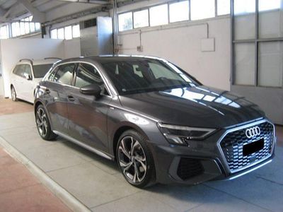 Usata Audi A3 S-Line 115 CV (84 kW) 2020 Grigio Berlina