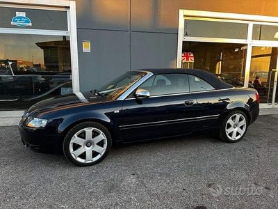 Usata Audi S4 Cabriolet 344 CV (253 kW) 2004 Blu Cabrio