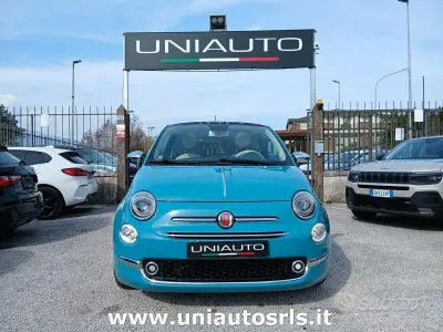 Usata Fiat 500 95 CV (69 kW) 2017 Blu Berlina
