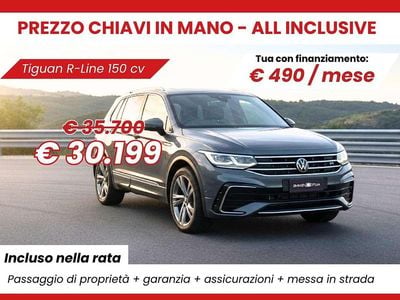 Gebraucht VW Tiguan R-line 150 PS (110 kW) 2024 Grau SUV
