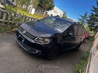 Usata VW Touran Comfortline 105 CV (77 kW) 2013 Nero Monovolume