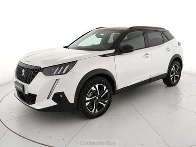 Usata Peugeot 2008 GT-line 131 CV (96 kW) 2020 Bianco SUV