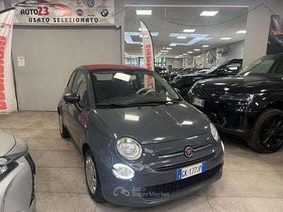 Usata Fiat 500 Red 69 CV (50 kW) 2022 Gray Cabrio