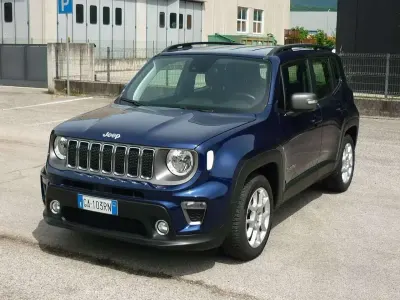 Usata Jeep Renegade Limited 120 CV (88 kW) 2020 Blu/azzurro SUV