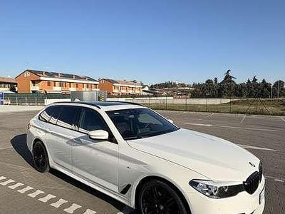 Usata BMW 520 M Sport 190 CV (139 kW) 2019 Bianco Station wagon