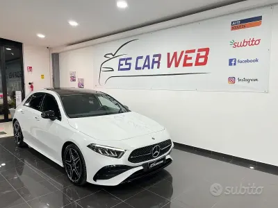 Usata Mercedes A200 AMG Line Premium Plus 150 CV (110 kW) 2023 Bianco Berlina
