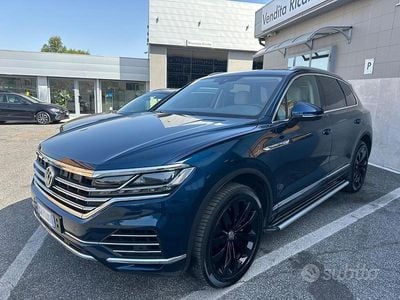 Usata VW Touareg 286 CV (210 kW) 2020 Blu SUV