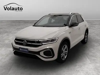 Usata VW T-Roc R-line 110 CV (80 kW) 2023 Beige SUV