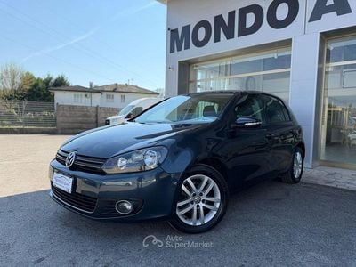 Usata VW Golf VI Highline 105 CV (77 kW) 2011 Blu Utilitaria