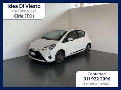 Usata Toyota Yaris Active 101 CV (74 kW) 2017 Bianco Berlina