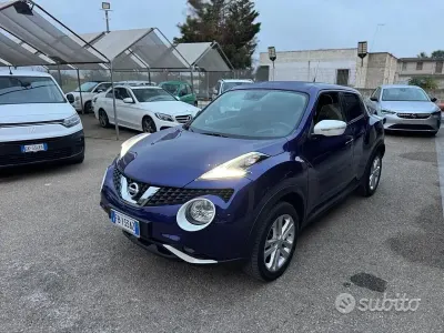 Usata Nissan Juke N-Connecta 110 CV (80 kW) 2015 Blu SUV