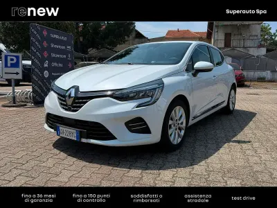 Usata Renault Clio V Intens 91 CV (66 kW) 2022 Bianco Berlina
