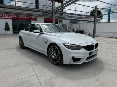 Usata BMW M4 Cabriolet Competition Edition 431 CV (317 kW) 2018 Bianco Cabrio