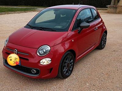 Usata Fiat 500 Sport 69 CV (50 kW) 2019 Rosso Utilitaria