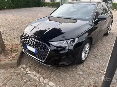 Usata Audi A3 116 CV (85 kW) 2021 Nero Berlina