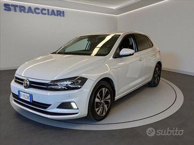 Usata VW Polo Highline 95 CV (69 kW) 2019 Bianco Utilitaria
