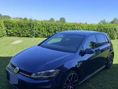 Usata VW Golf VII GTI 245 CV (180 kW) 2019 Blu Utilitaria