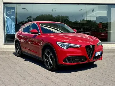 Usata Alfa Romeo Stelvio Tech Edition 190 CV (139 kW) 2019 Rosso SUV