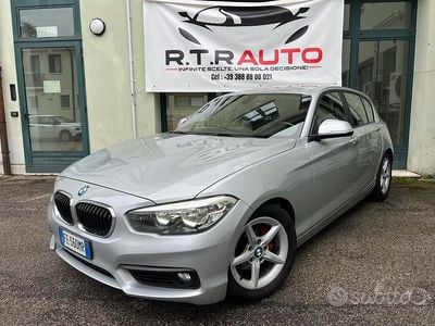 Usata BMW 116 Sport Line 116 CV (85 kW) 2016 Grigio Utilitaria