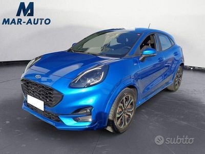 Usata Ford Puma ST-Line 125 CV (91 kW) 2022 Blu/azzurro SUV