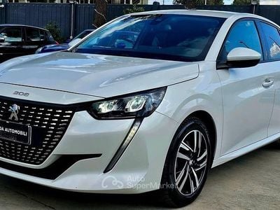 Usata Peugeot 208 101 CV (74 kW) 2021 Bianco Utilitaria