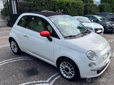 Usata Fiat 500C 69 CV (50 kW) 2011 Bianco(met.) Cabrio