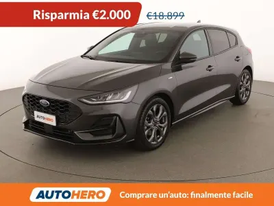Brugt Ford Focus ST-Line 125 HK (91 kW) 2022 Grå Sedan