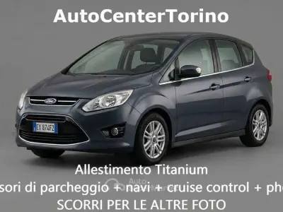 Usata Ford C-MAX Titanium 116 CV (85 kW) 2015 Blu/azzurro Monovolume