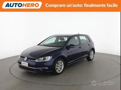 Usata VW Golf VII 150 CV (110 kW) 2019 Blu Berlina