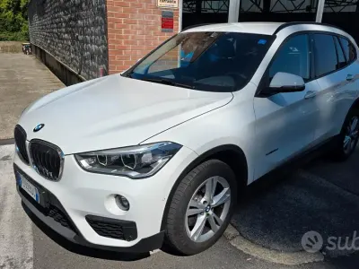 Usata BMW X1 Advantage 116 CV (85 kW) 2016 Bianco SUV