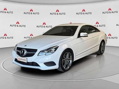 Usata Mercedes E220 170 CV (125 kW) 2016 Bianco Coupé