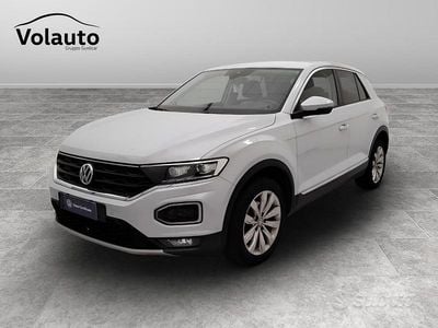 Usata VW T-Roc Advance 116 CV (85 kW) 2019 White silver SUV