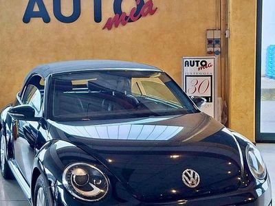 Usata VW Beetle Cabriolet Design 160 CV (117 kW) 2013 Nero Cabrio