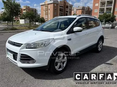 Usata Ford Kuga S 120 CV (88 kW) 2016 Bianco SUV
