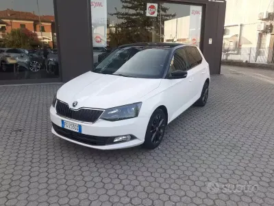 Usata Skoda Fabia Design Edition 90 CV (66 kW) 2016 Bianco Berlina