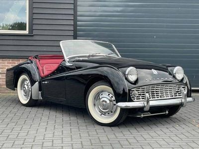 Usata Triumph TR3 100 CV (73 kW) 1960 Nero Cabrio