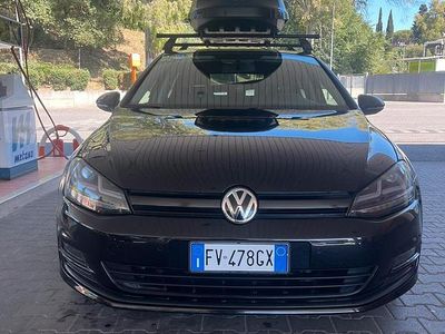 Usata VW Golf VII 110 CV (80 kW) 2015 Nero Berlina