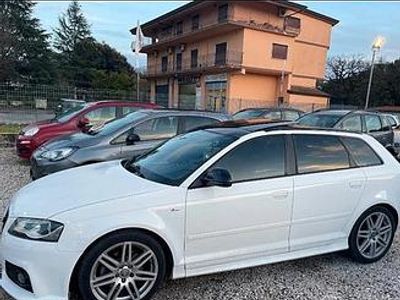 Usata Audi A3 Sportback S-Line 170 CV (125 kW) 2010 Bianco Utilitaria