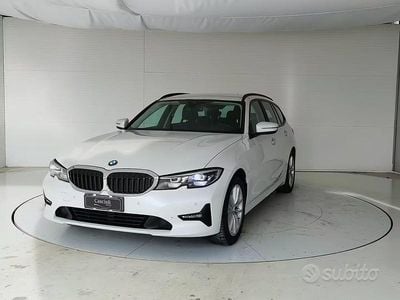 Usata BMW 318 Advantage 150 CV (110 kW) 2020 Bianco Station wagon