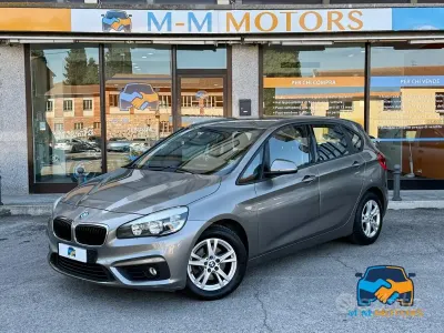 Usata BMW 216 Active Tourer Luxury Line 116 CV (85 kW) 2015 Grigio Monovolume