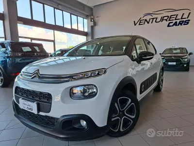Usata Citroën C3 PureTech 82 CV (60 kW) 2017 Bianco Berlina