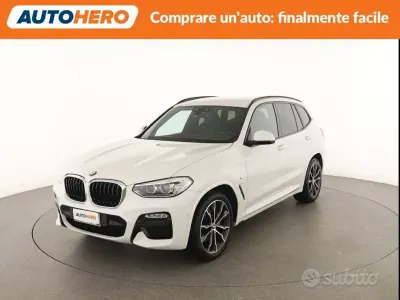 Usata BMW X3 M Sport 190 CV (139 kW) 2019 Bianco SUV
