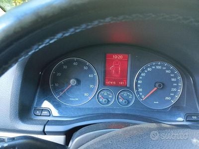 Usata VW Golf VI 2008 Nero Utilitaria