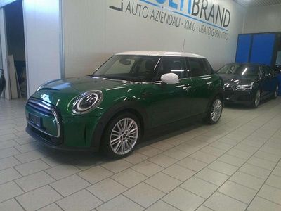 Usata Mini Cooper 136 CV (100 kW) 2021 Verde tetto bianco metallizzato Utilitaria