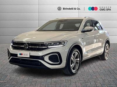 Usata VW T-Roc R-line 110 CV (80 kW) 2022 Bianco SUV