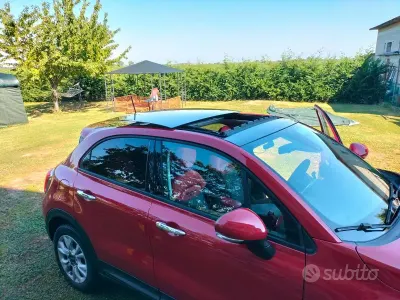 Usata Fiat 500X Lounge 140 CV (102 kW) 2016 Rosso SUV