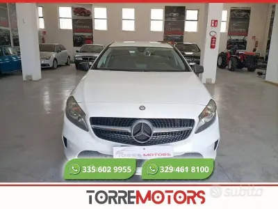 Usata Mercedes A180 109 CV (80 kW) 2016 Bianco Utilitaria