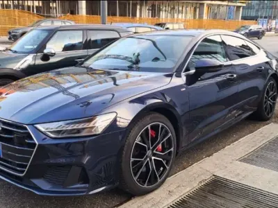 Usata Audi A7 Sportback Ambiente 340 CV (250 kW) 2018 Blu/azzurro Utilitaria
