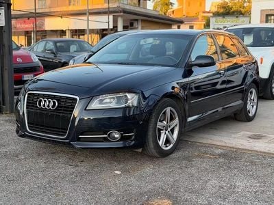 Usata Audi A3 Attraction 140 CV (102 kW) 2011 Blu Utilitaria